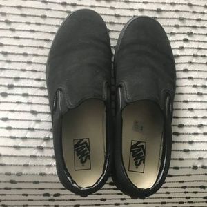 Men's black Vans